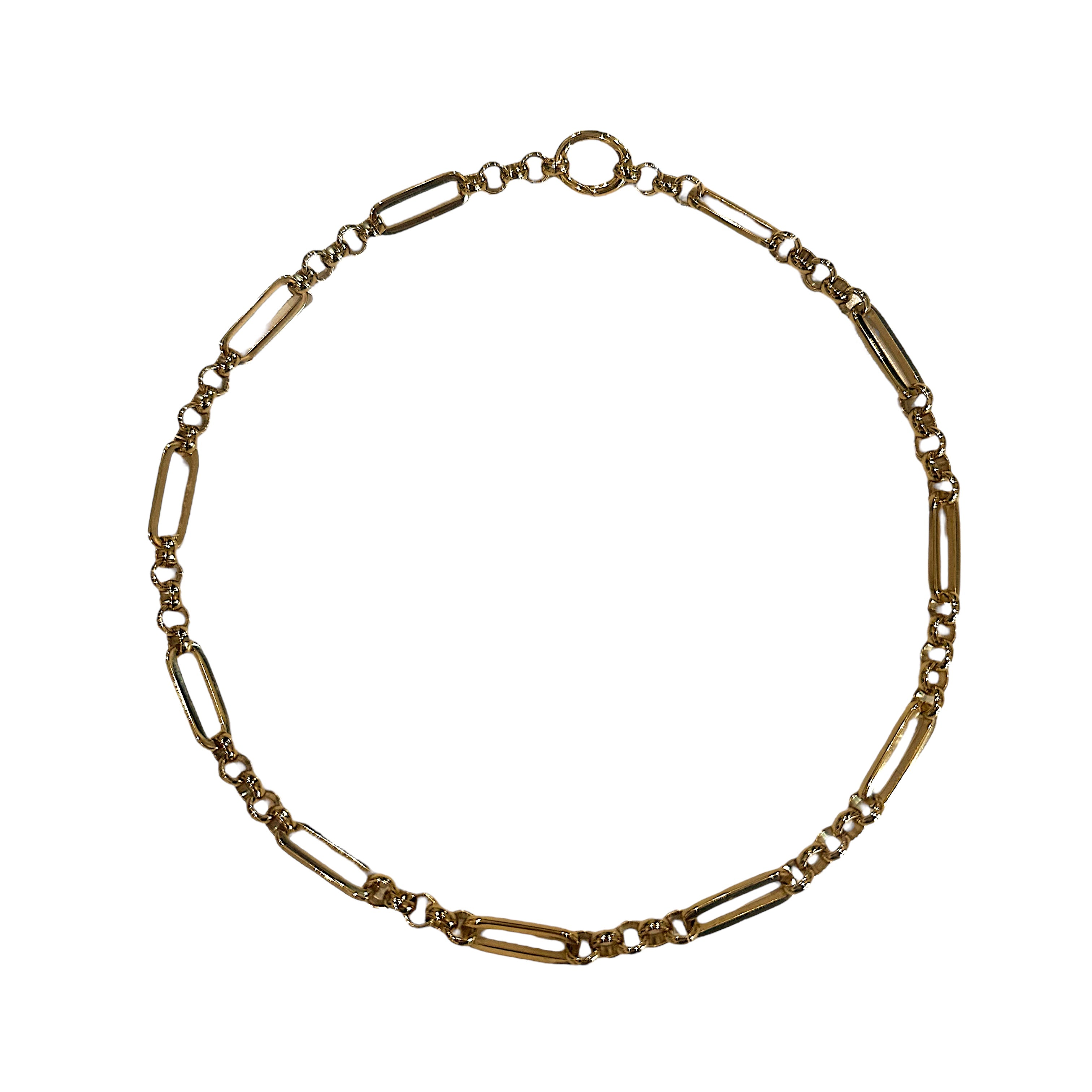 Kayla Alternating Link Necklace