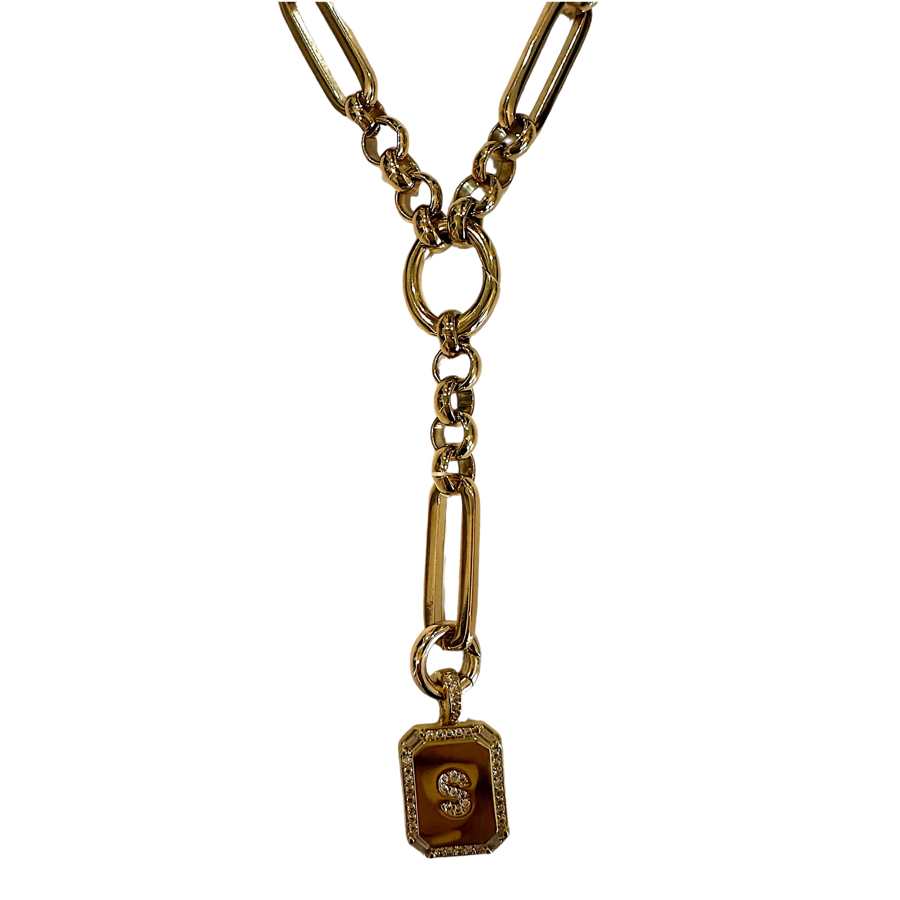 Kayla Alternating Link Necklace