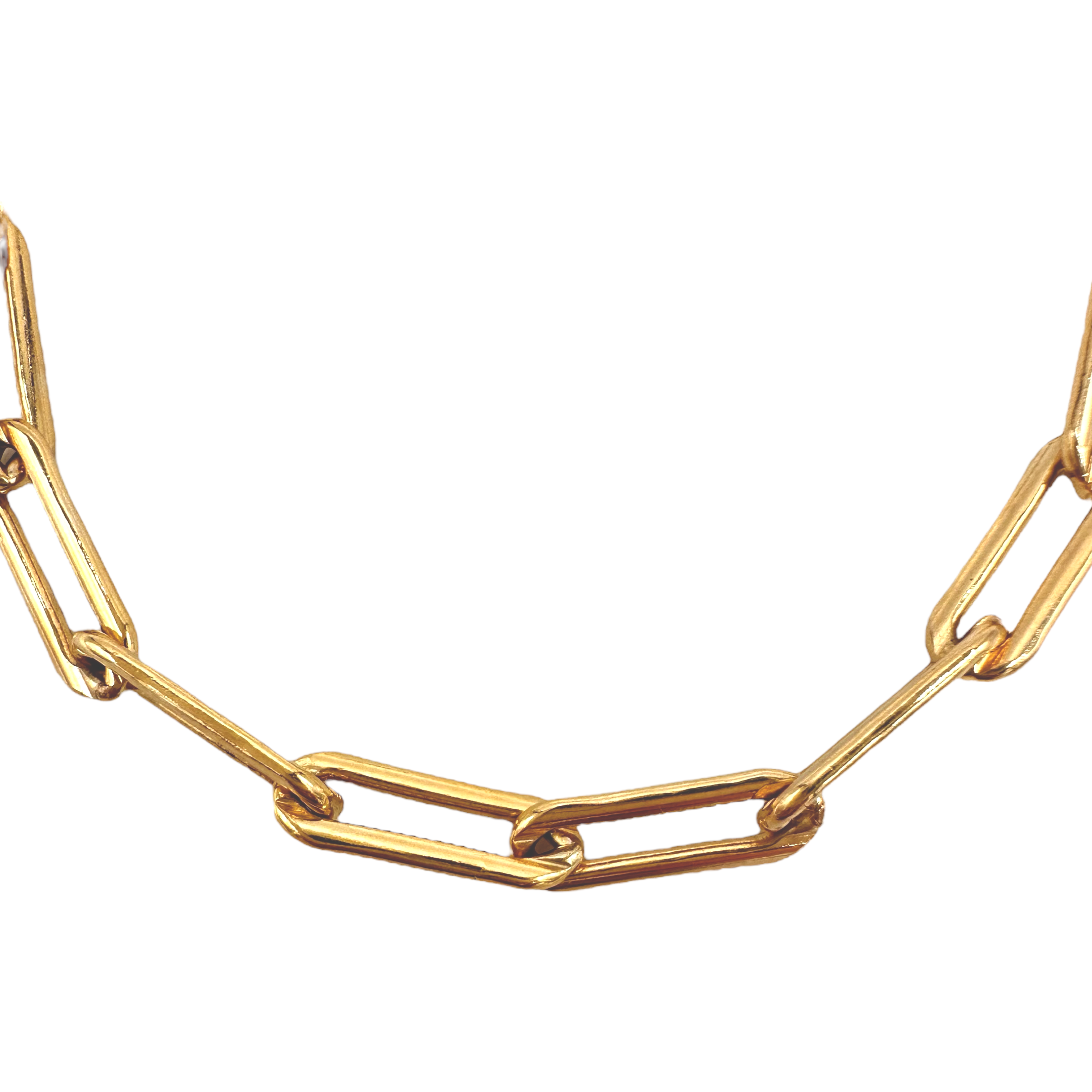 Large Paperclip Necklace
