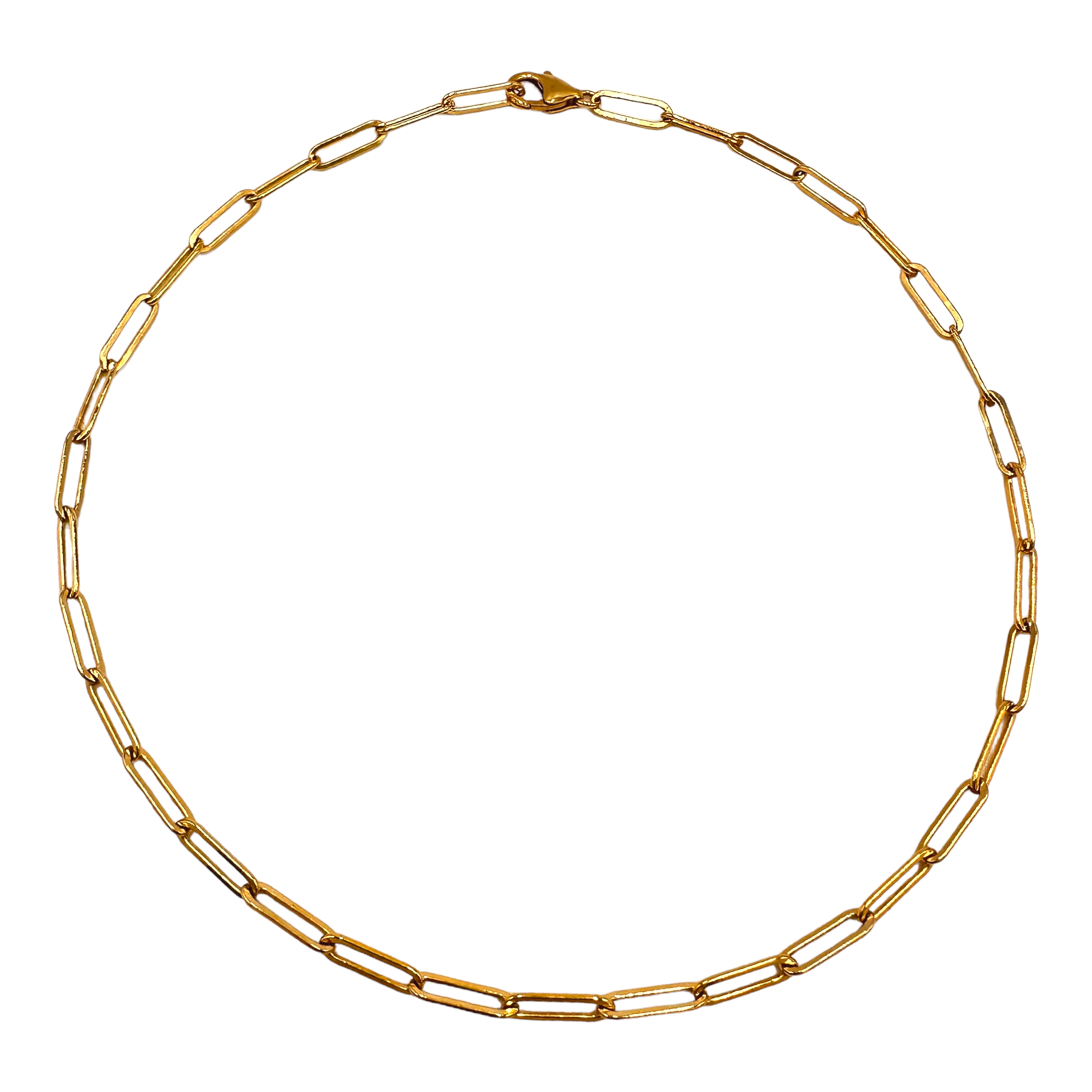 Large Paperclip Necklace