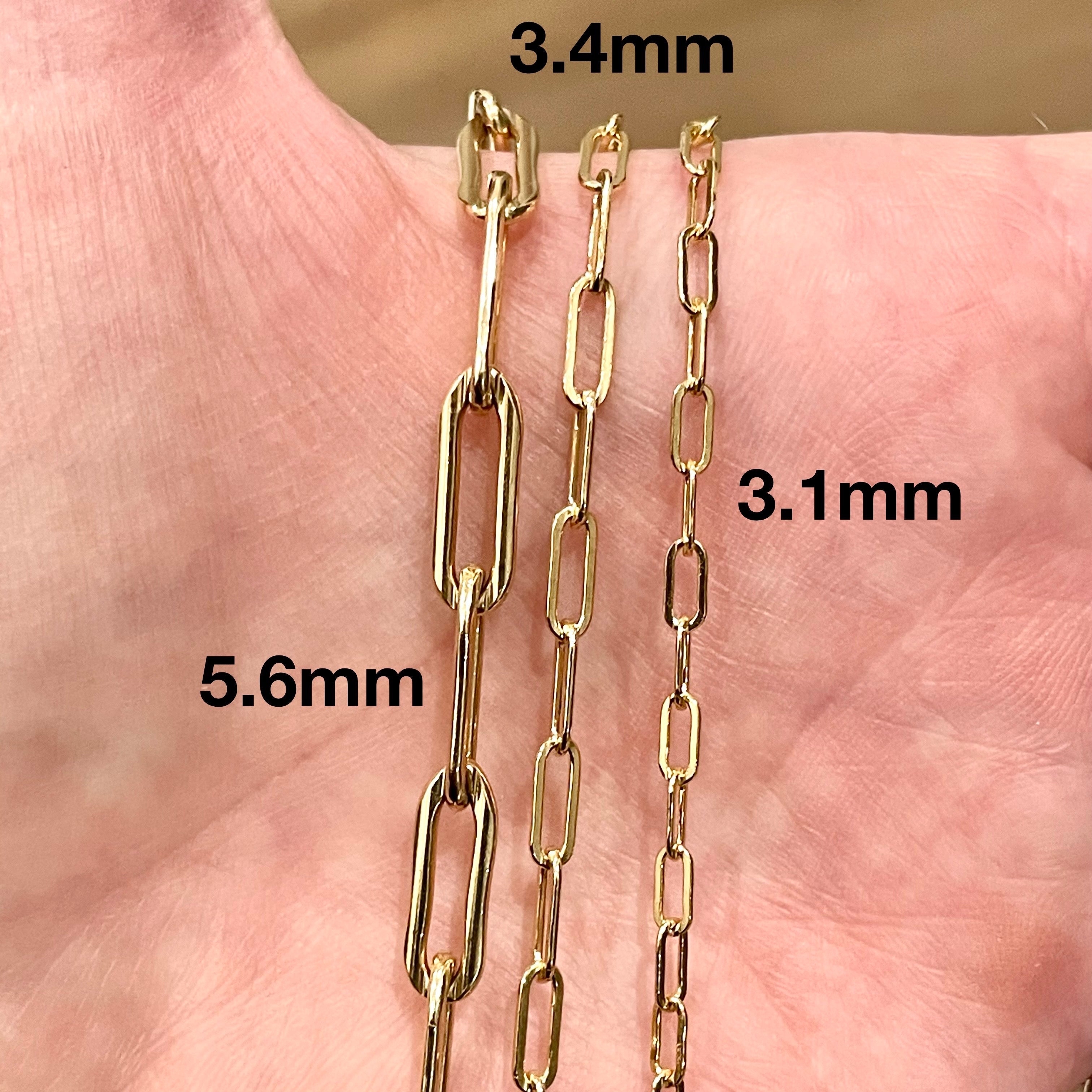 Large Paperclip Necklace
