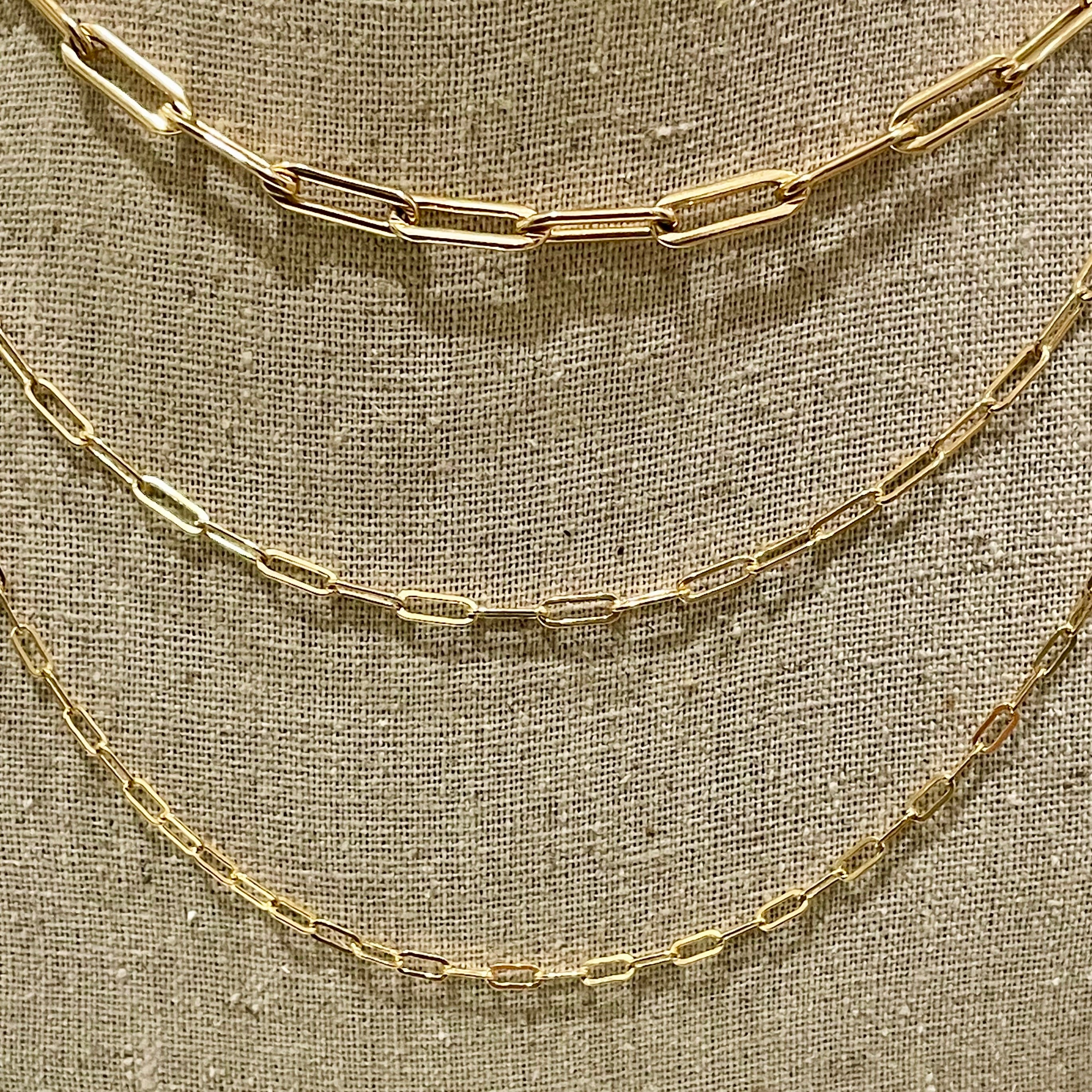 Large Paperclip Necklace