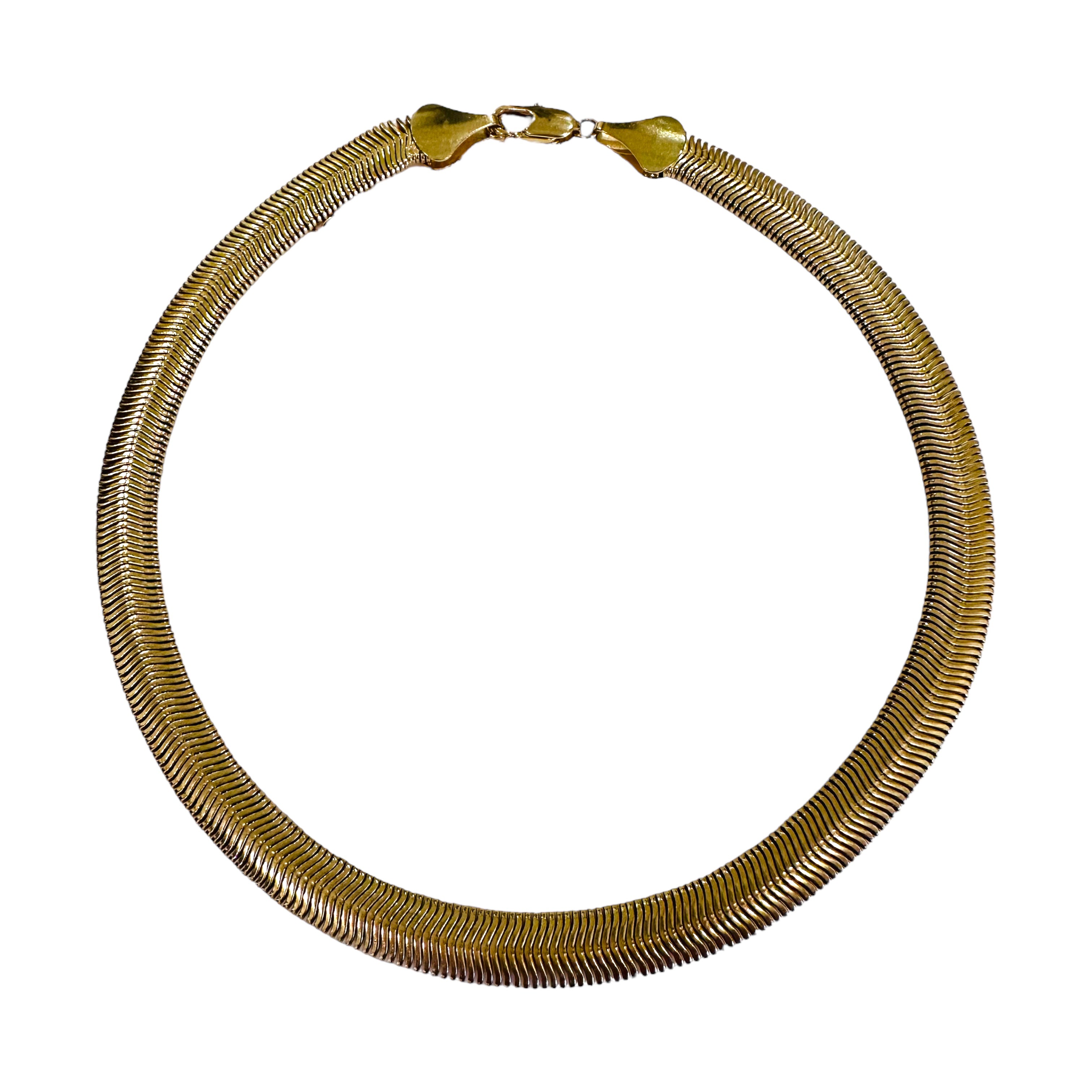 The Heavy Herringbone Necklace