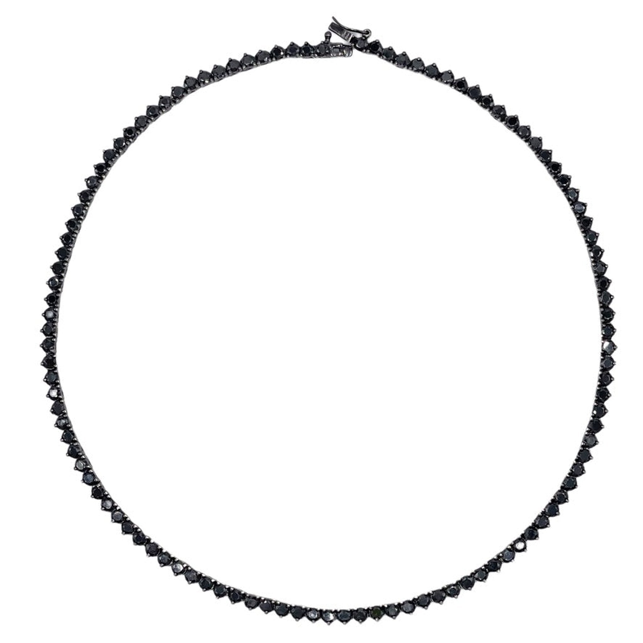 Black Tennis Necklace