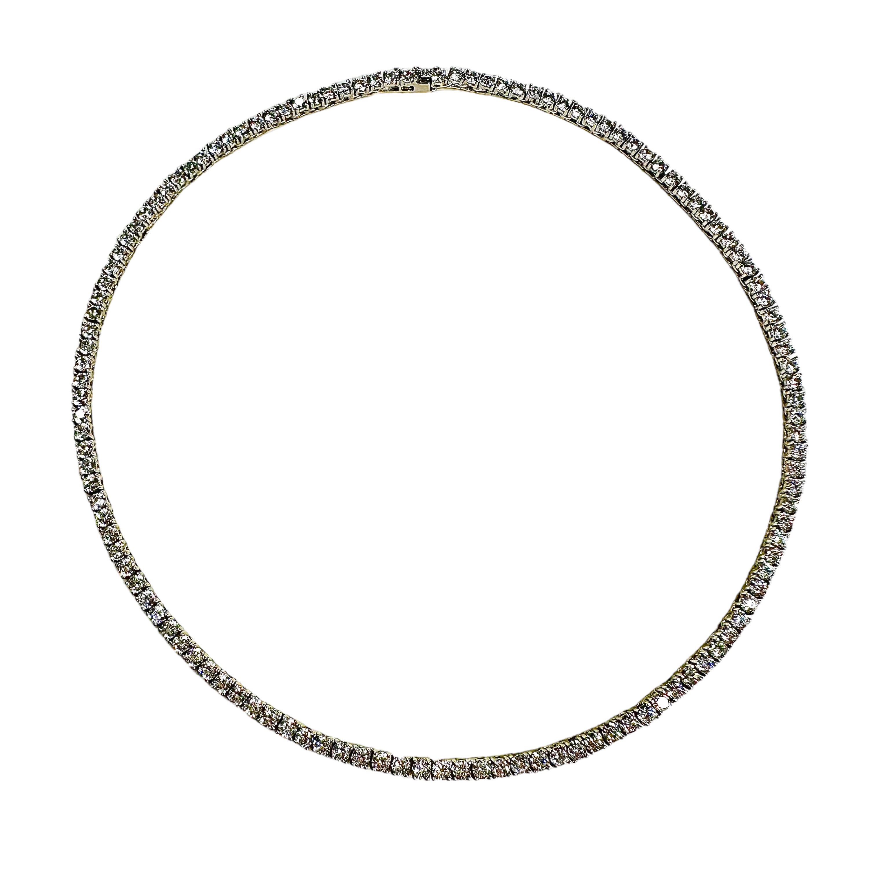 3mm Classic Tennis Necklace