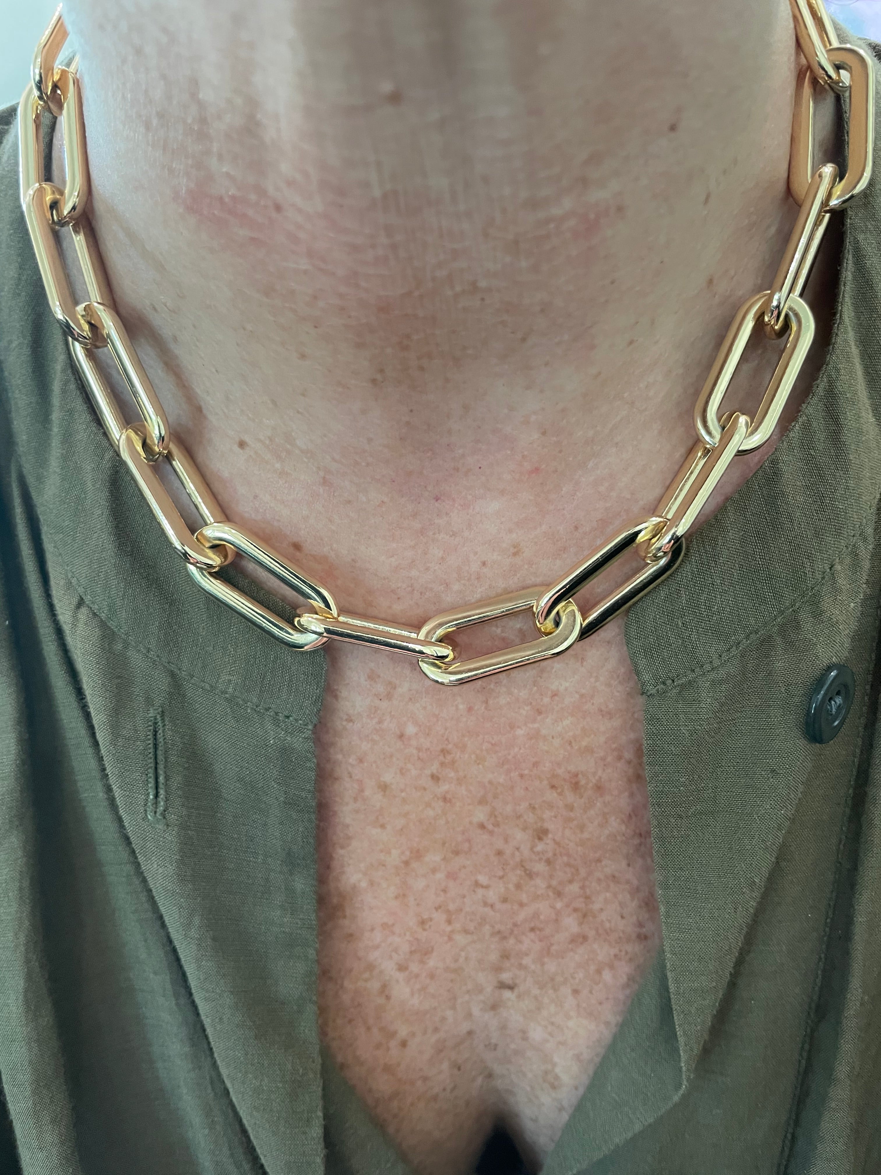 XL Chunky Paperclip Chain