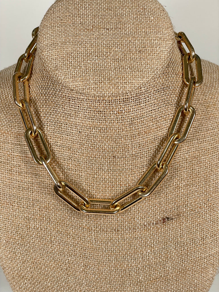 XL Chunky Paperclip Necklace