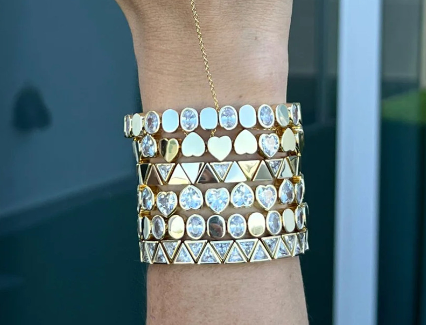 Triangle Stretch Bracelet