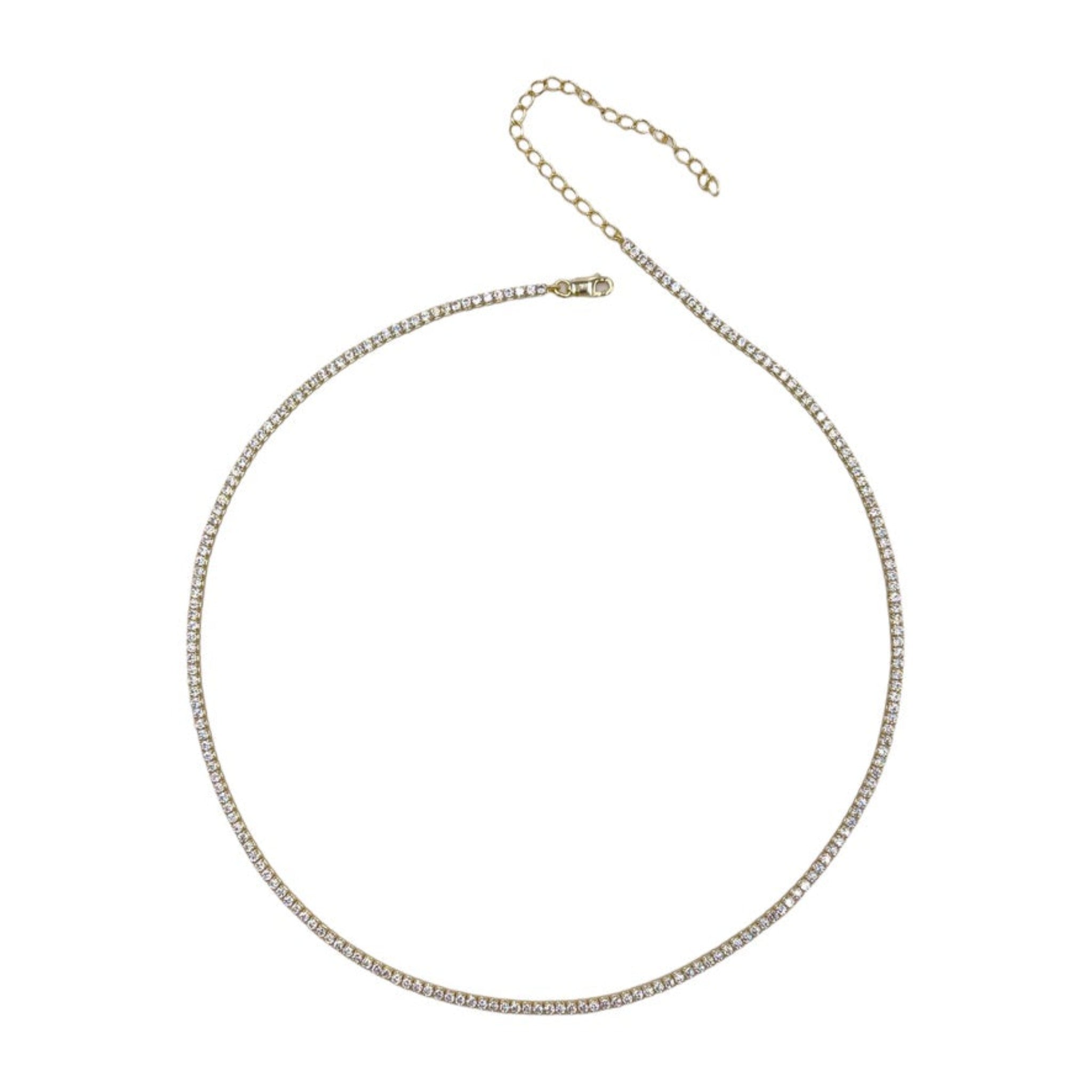 1.5mm Mini Classic Tennis Necklace